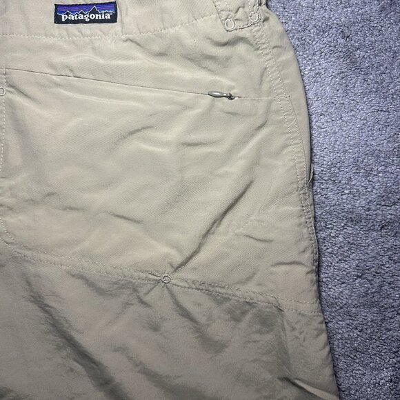 Patagonia Shorts Mens XL Hiking Zip Pocket Patch Pockets 5777586 Super Light - Picture 3 of 10